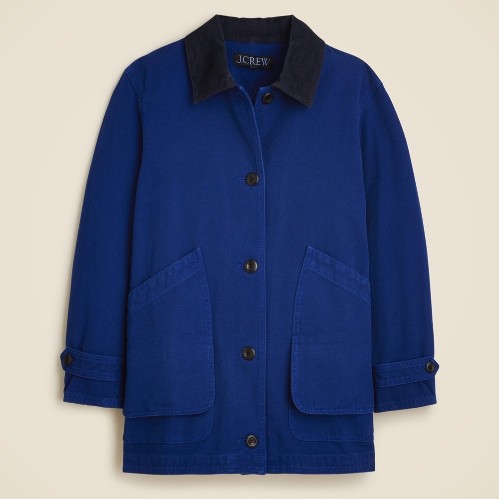 J.crew canvas barn jacket, new with tags, small